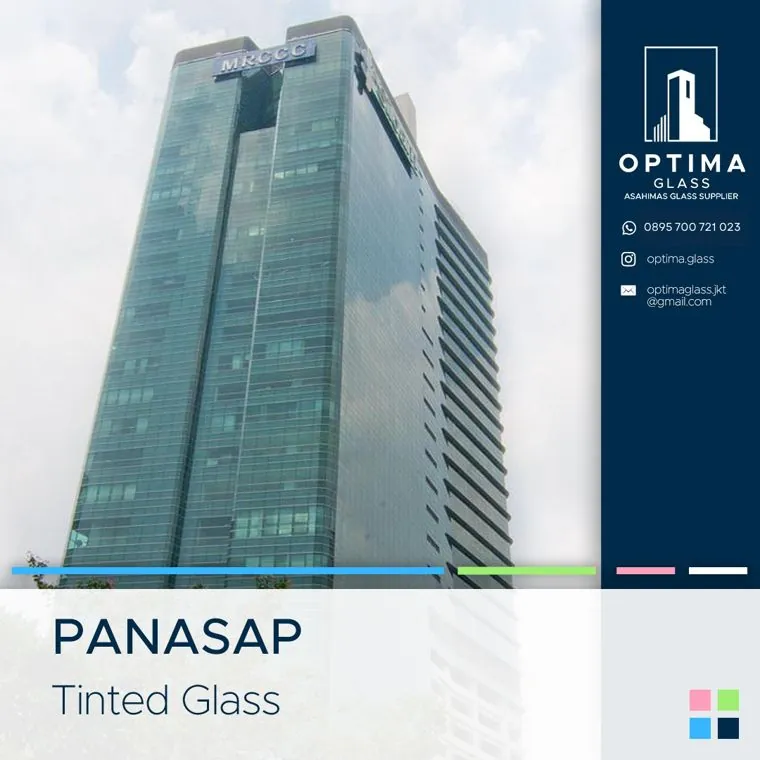 Kaca Panasap Tinted Glass - MRCCC Building